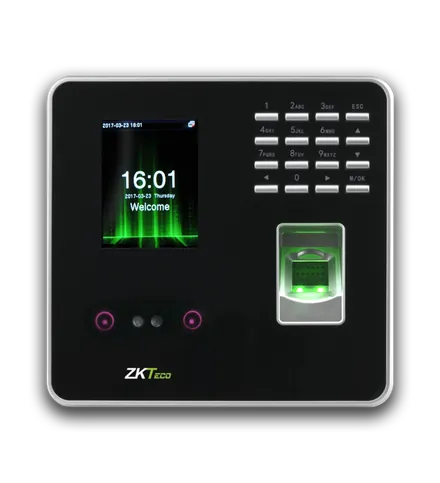 Pointeuse ZKTeco MB20 : multi-biométrique