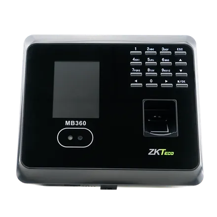 Pointeuse ZKTeco MB360 : multi-biométrique